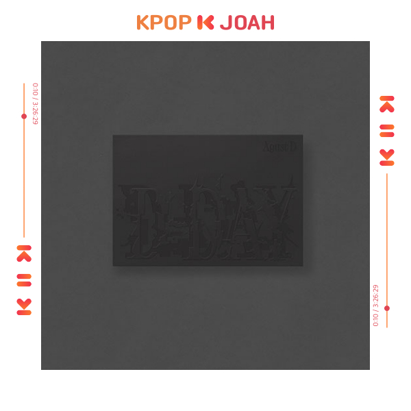 BTS SUGA AGUST D [D-DAY] Album (Weverse Albums Ver.) | Shopee Brasil