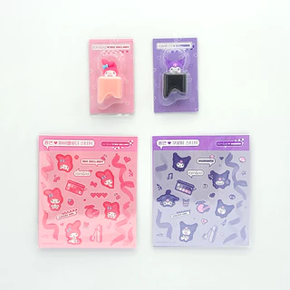 [ROM & ND] Sanrio Dewy-ful Figure Tint Case/Sticker