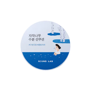 round lab birch juice moisturizing sun cushion 15g spf50+ pa++++