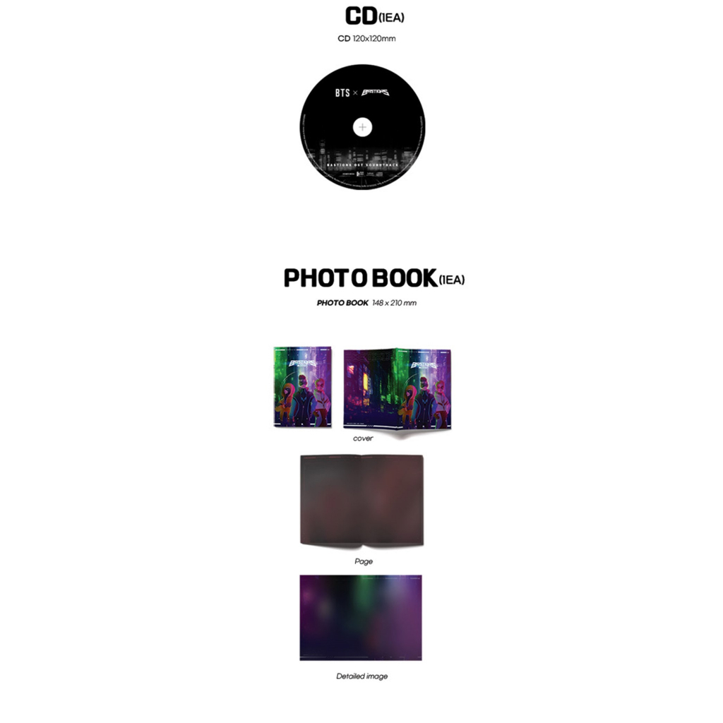 BTS - THE PLANET (BASTIONS OST) ALBUM | Shopee Brasil