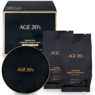 Idade 20's Signature Essence Cover Pacto De Assinatura Capa Intensa 14gx2 (21 Luz Beige)/Age 20s