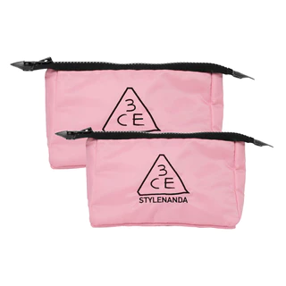 3ce pink rumour pouch small/normal em Oferta na Shopee
