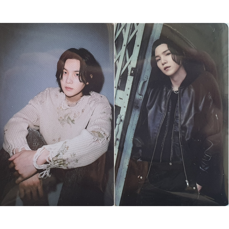BTS SUGA Agust D 'D-DAY' Weverse POB & Hologram Photocard | Shopee