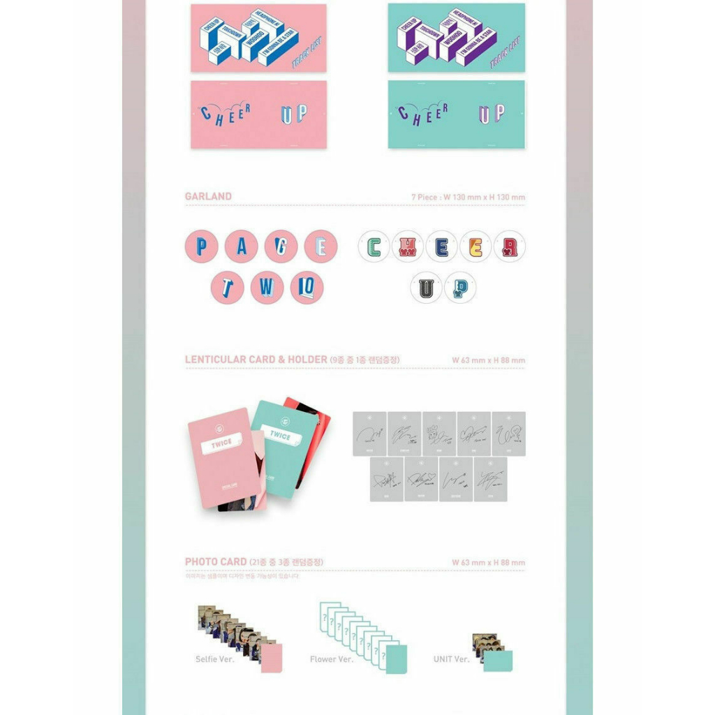 TWICE [PAGE TWO] 2nd Mini Album | Shopee Brasil