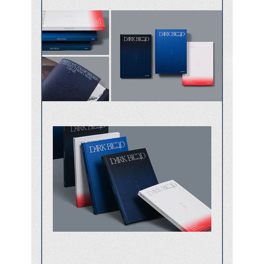 ENHYPEN [DARK BLOOD] Album 3 Version Set | Shopee Brasil