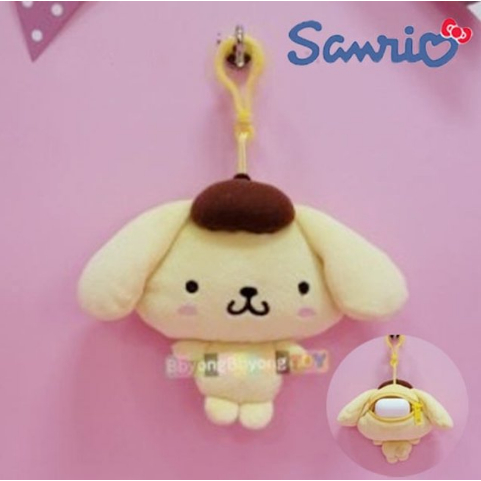 Sanrio Autêntico Grande Face 14cm Kuromi Canela Pompom Purin Hello
