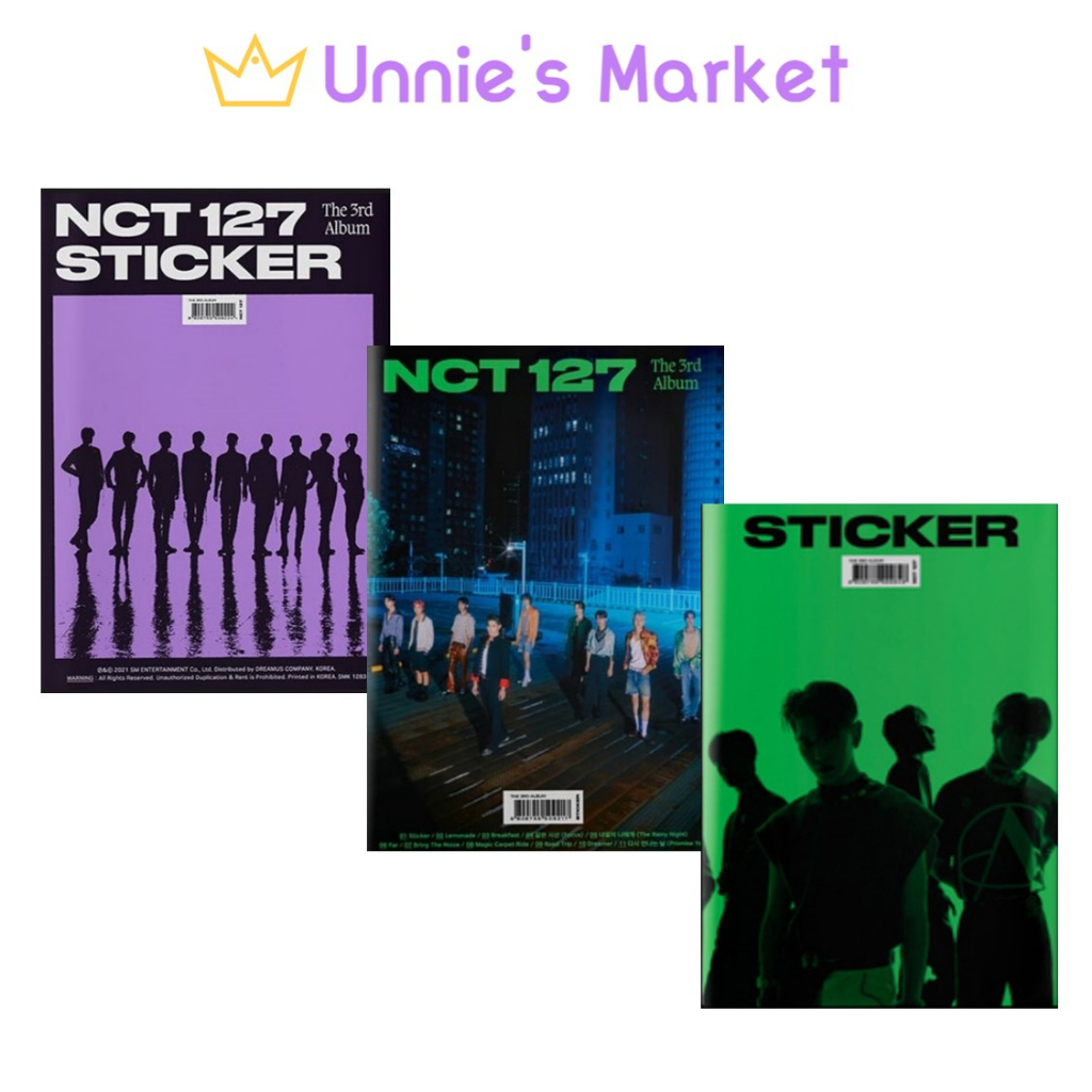 【新品未開封・まとめ売り】NCT 127 Sticker STICKY 10枚 NCT 127 [Sticker] 3rd Album(Sticky / Seoul City / Sticker ver