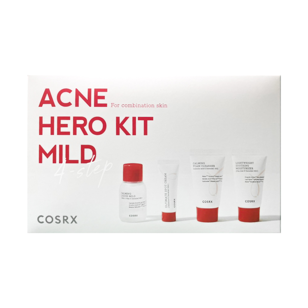 cosrx acne hero kit mild 4ea Shopee Brasil