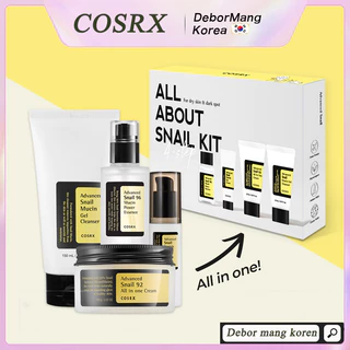 COSRX RX-Kit Avançado De Caracol (Todos Sobre) Mucin Gel Cleanser/96 Power Essence/Peptide Eye Cream/92 All In One Linha De Filtrado De Secreção Mais Vendida