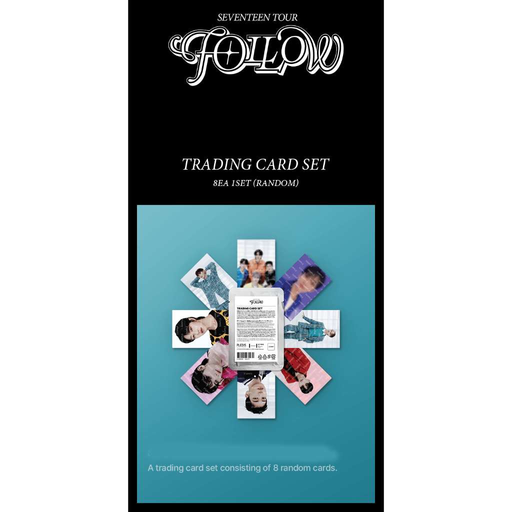 Seventeen tour Follow Again - Trading Card Set | Shopee Brasil