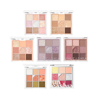 unleashia glitterpedia eye palette 7colors
