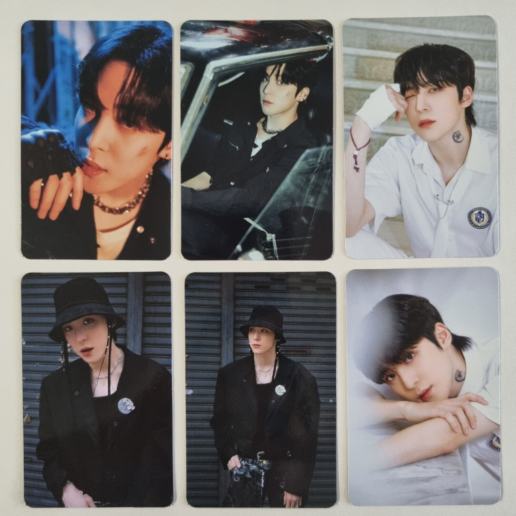ATEEZ THE WORLD EP . 2 OUTLAW Plataforma Ver Cartão Fotográfico