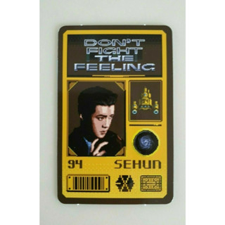 EXO Não Luta Com O FEELING Photocard Oficial Sehun | Shopee Brasil