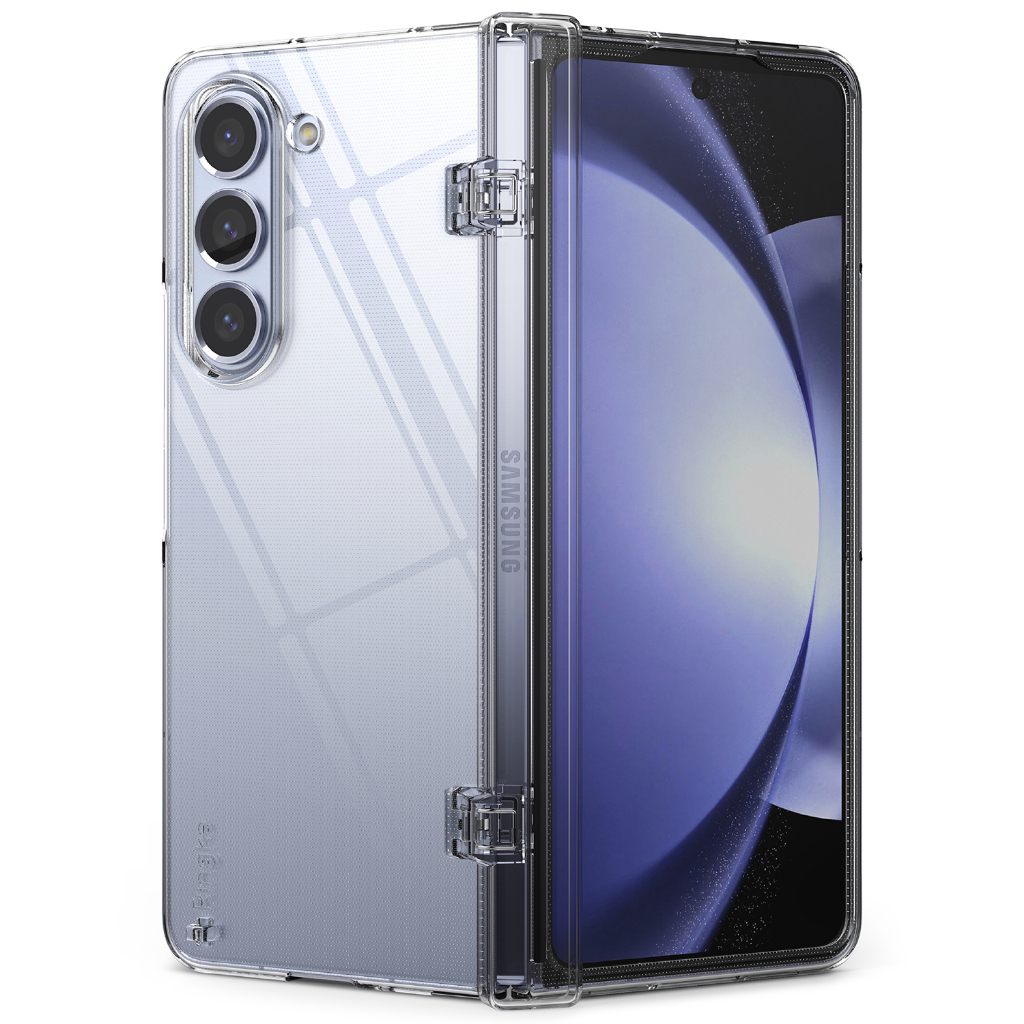 Ringke Slim Hinge Para Galaxy Z Fold 5 Capa Protetora Sólida Transparente