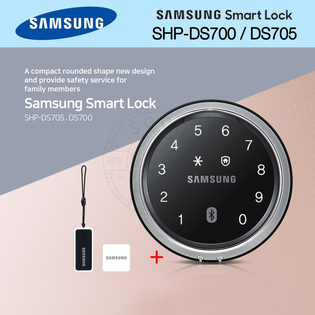 Samsung SHP-DS700/DS705 a20 Fechadura Digital Inteligente Segurança ...