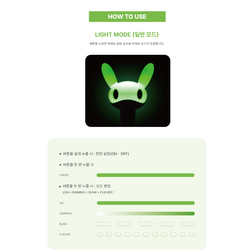 B.A.P BANG&JUNG&YOO&MOON X NEW MATOKI Official Light Stick