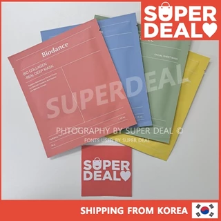 [NEW] BIODANCE Real Deep Mask 4 Types 34g / Bio Collagen Mask , Hydro Cera-nol Mask, Radiant Vita Niacinamide Mask, Refr