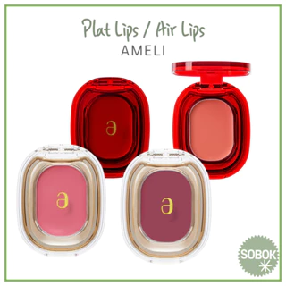 [AMELI] Plat Lips & Air Lips  Lábios E De Ar Plat 16 Cores 1,2g De Bálsamo De Coloração Labial 831 933