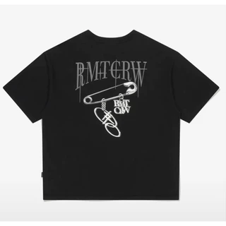 Romantic Crown-Camiseta Com Pingente De Clipe Prateado (Preto , Cinza)/RMTCRW Oficial