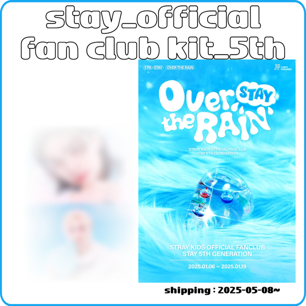 kit STAY Fan club) Stray Kids _kit Oficial De Clube De