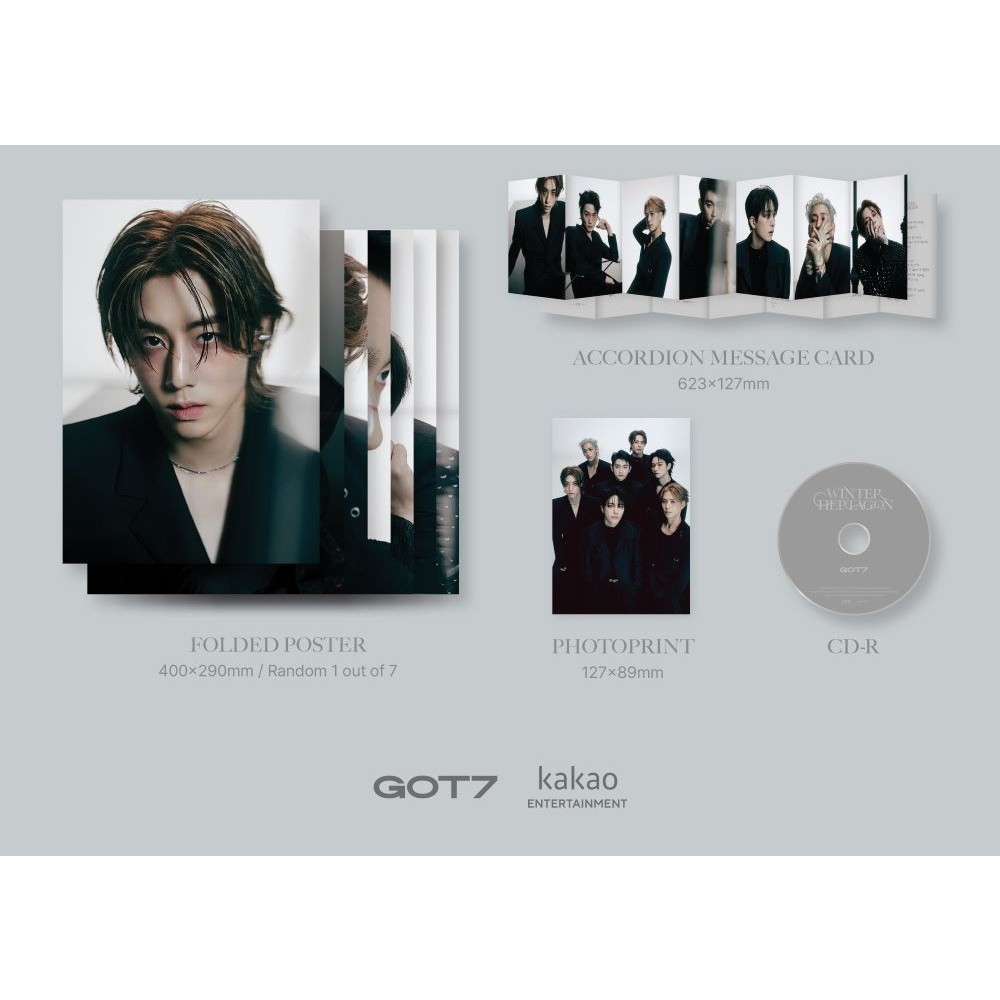 GOT7 - [ WINTER HEPTAGON ] 13TH MINI ALBUM | Shopee Brasil