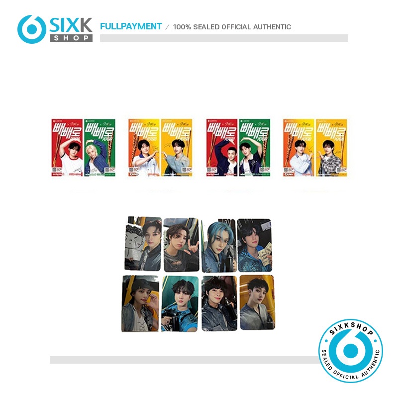STRAY KIDS PEPERO LIMITED PACKAGE (28 types) | Shopee Brasil