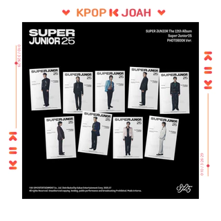 (PHOTOBOOK Ver.) Super Junior [Super Junior25] 12th Full Album (9th Jul.2025)