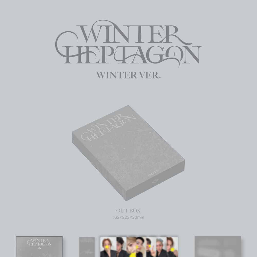 YES24 POB) GOT7 - 13th Mini Album [ Winter Heptagon ] (Random