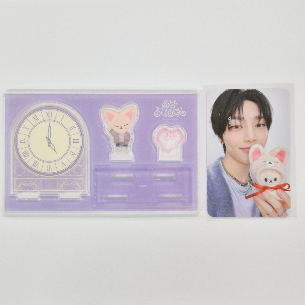 ON-HAND] STRAYKIDS 5TH FANMEETING SKZ 5'CLOCK SECRET ACRYLIC STAND