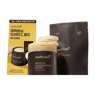 Medicube Deep Vita C Pad 150g 70sheets + refill 70sheets
