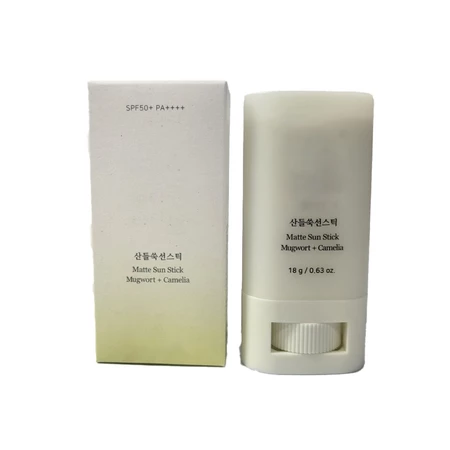 beauty of joseon matte sun stick mugwort+camelia 18g — foto 2 de 2