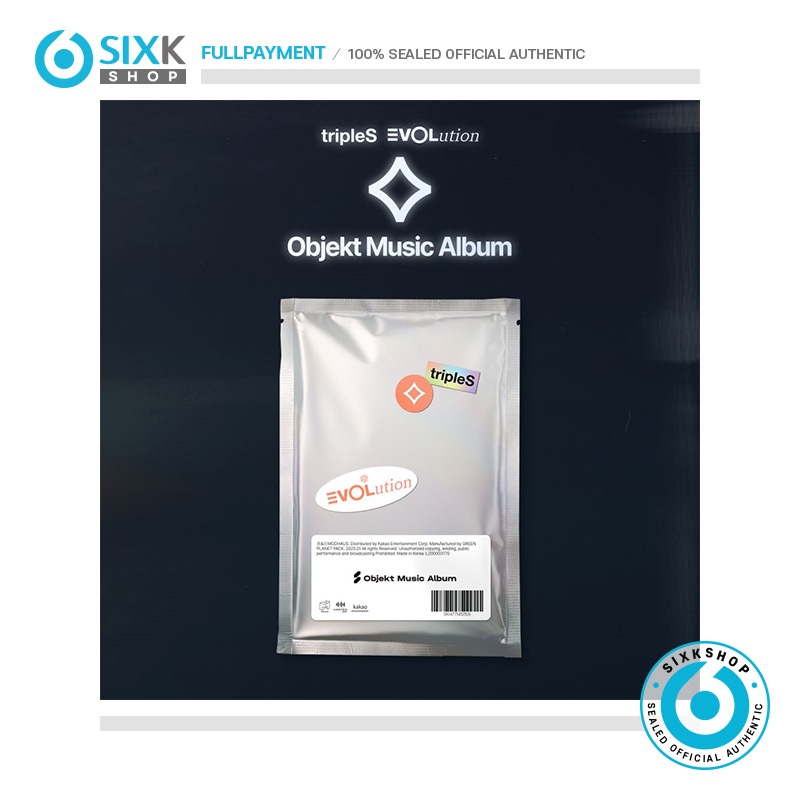 TripleS Mini Album [EVOLution] (Objekt Music Album) | Shopee Brasil