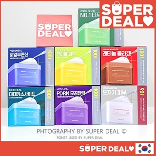[Ready Stock] MEDIHEAL Toner Pad 24/7 Day & Night Toner Pads Teatree / Watermide / Madecassoside / Collagen / Phyto-enzyme / Vitamide