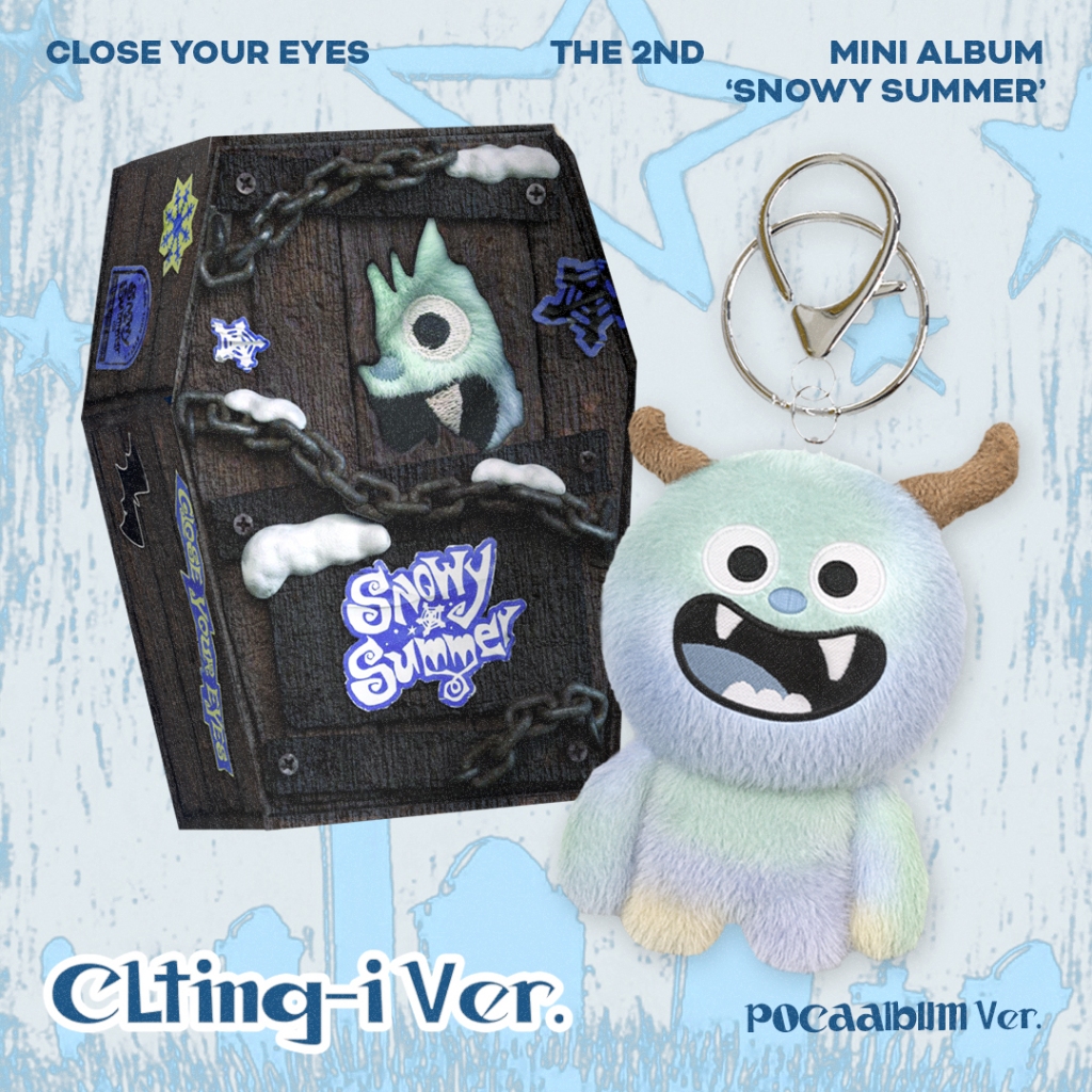 closeyoureyes クルユア アルバム y summer CLOSE YOUR EYES 2nd Mini Album 'Snowy Summer' | Shopee Brasil