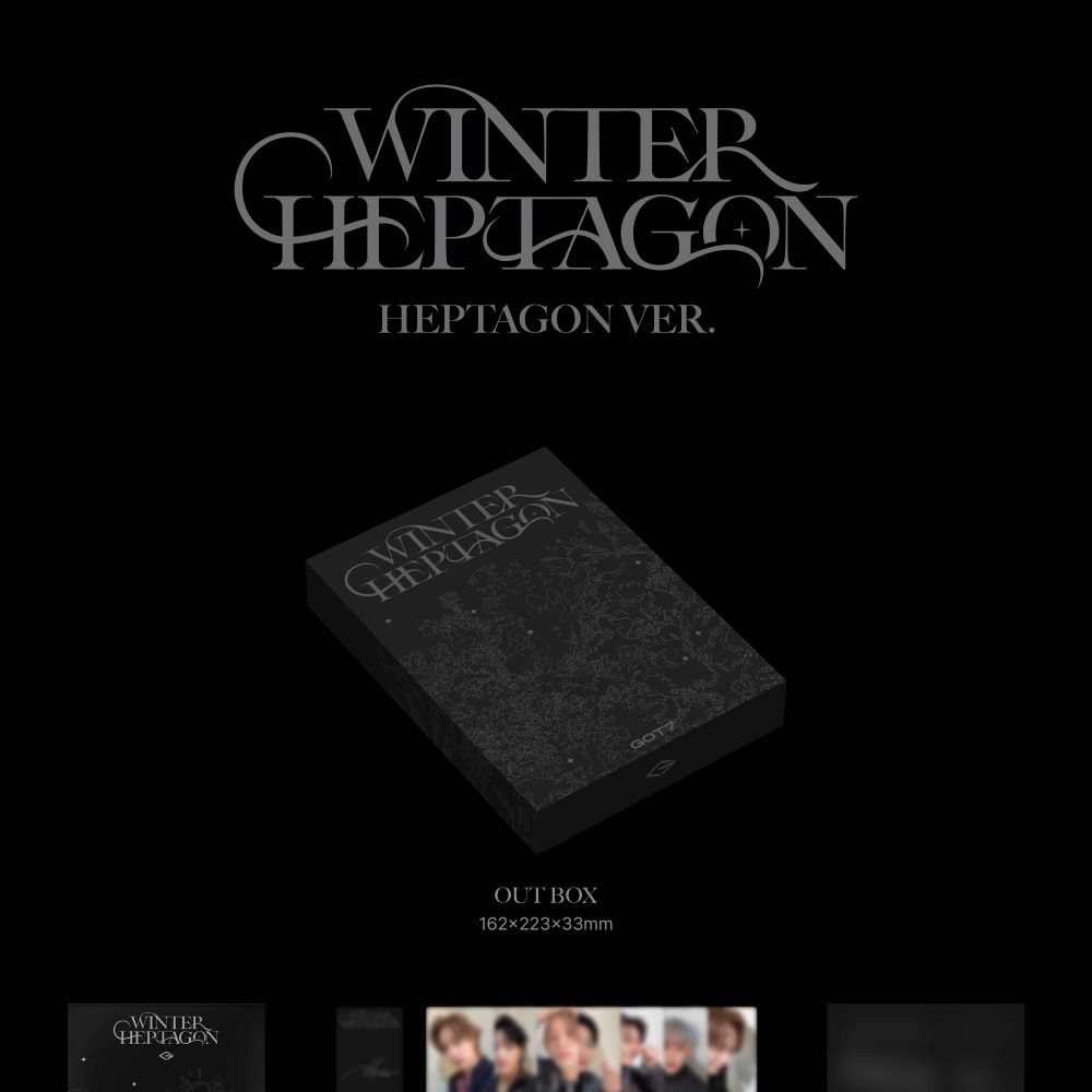 YES24 POB) GOT7 - 13th Mini Album [ Winter Heptagon ] (Random