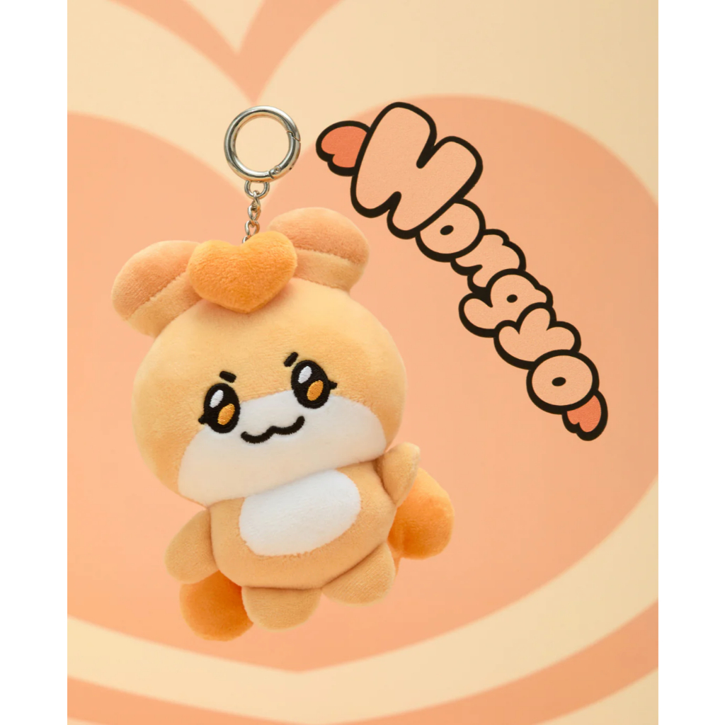 ATEEZ (with LINE FRIENDS) MIGHTEEZ PLUSH KEYRING | Shopee Brasil