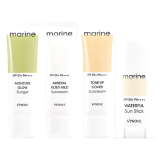 Vprove Marine Sun Gel, Sun Cream, Sun Stick 4types em Oferta na Shopee