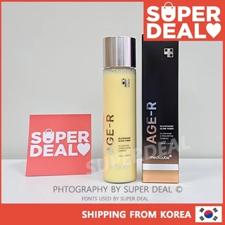 [Ready Stock] Medicube AGE-R Glutathione Glow Toner 140ml