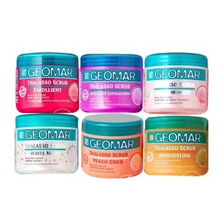 Geomar Dead Sea Salt Large Capacity Body Scrub 600g 6 types em Oferta na Shopee