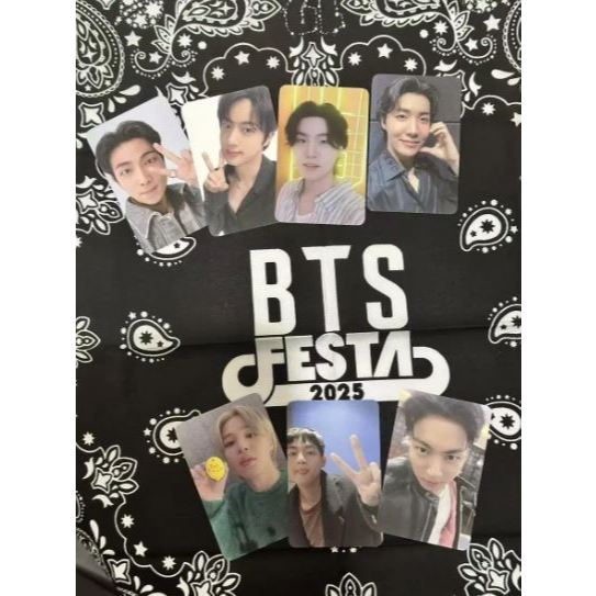 Cartão Fotográfico BTS 2025 FESTA ARMY Zone | Shopee Brasil