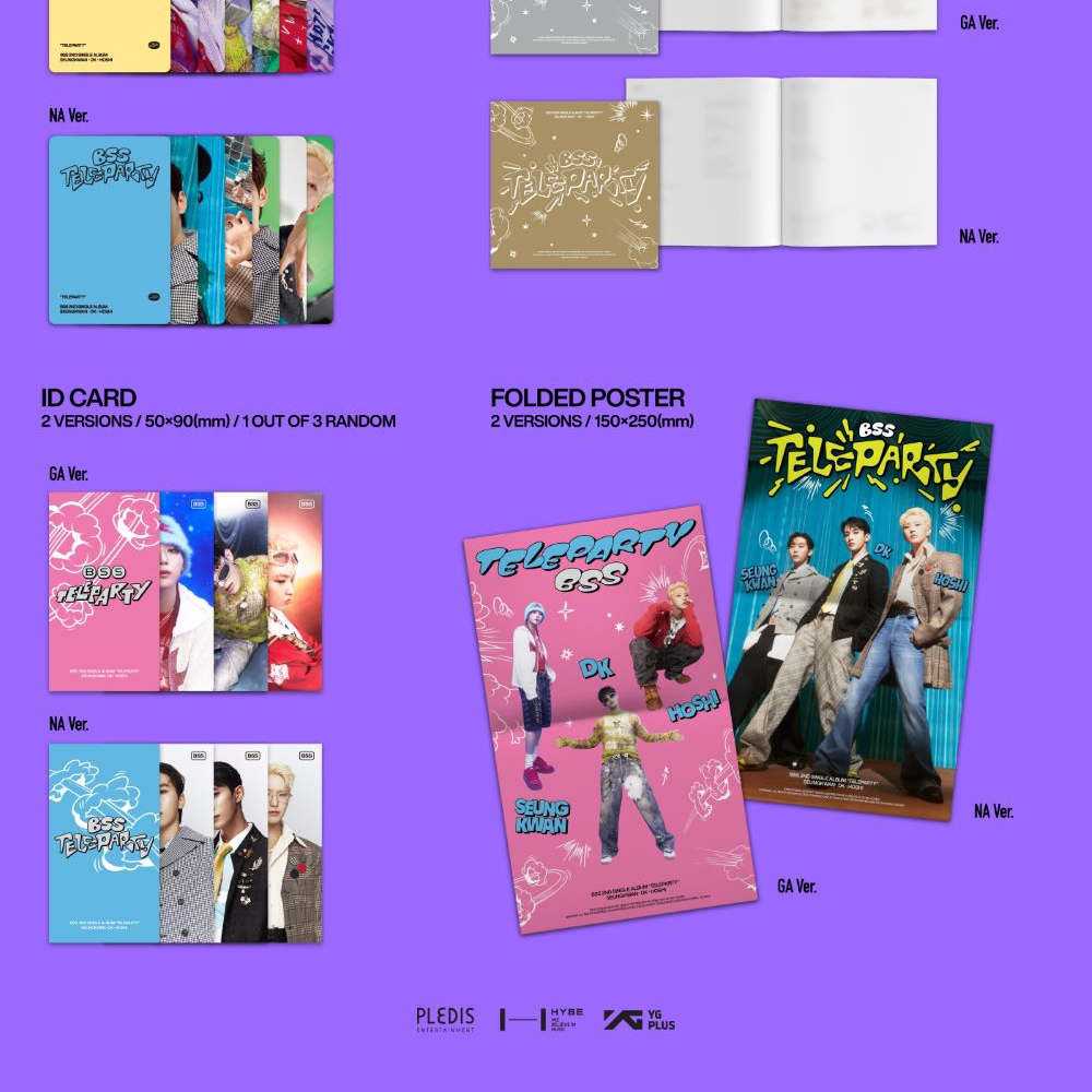 BSS TELEPARTY サノク トレカセット 公式 セブチ SEVENTEEN BSS - 2nd Single Album [ Teleparty ] | Shopee Brasil