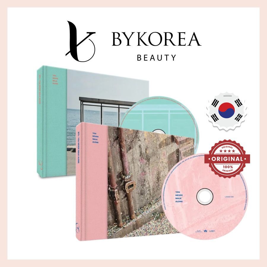 BTS YOU NEVER WALK ALONE Album (Left + Right Version Set) | Shopee