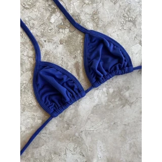 Biquíni top cortininha forrado sem bojo moda praia e piscina em Oferta na Shopee