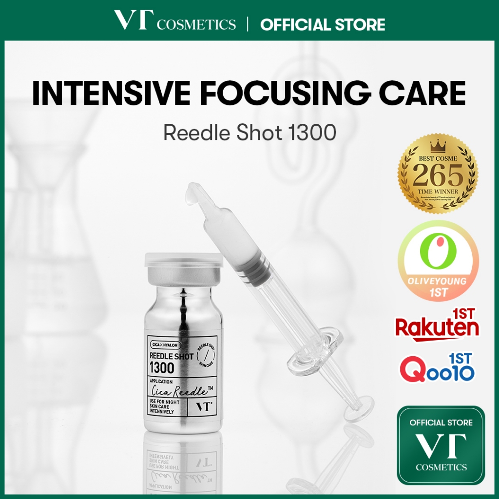 [VT] REEDLE SHOT 1300 - Blemish Control Treatment, Microneedling Serum ...