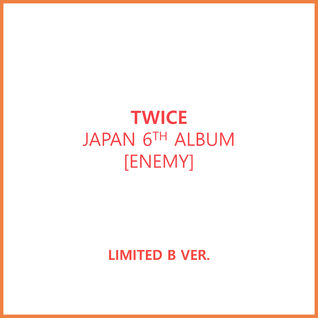 STANDARD / LIMITED A,B) TWICE [ENEMY] 6th JAPAN ALBUM (29th Aug