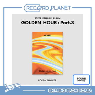 [FANSIGN POB] ATEEZ - 12th Mini Album [GOLDEN HOUR : Part.3] (POCAALBUM)