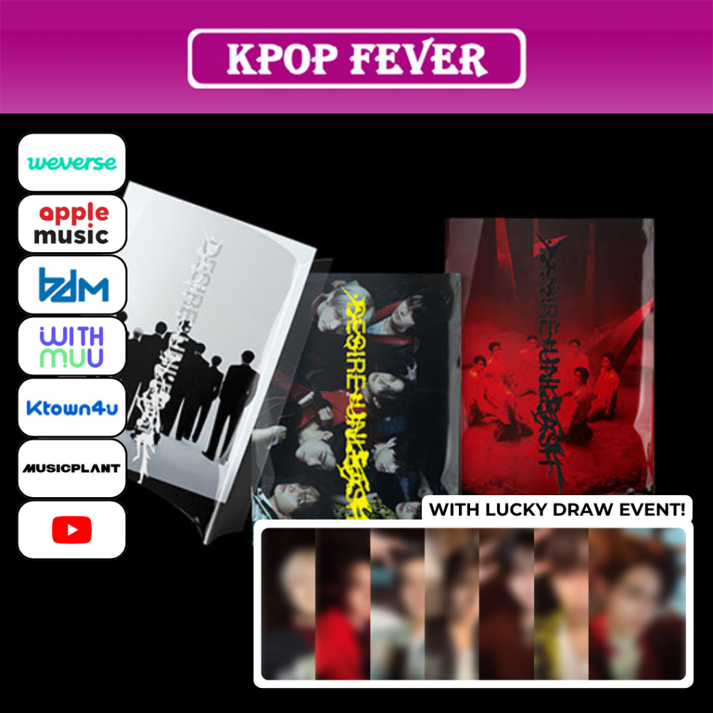 ENHYPEN [DESIRE: UNLEASH] Photobook Ver / 6th Mini Album + POB