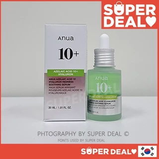 Anua Azelaic 10 Hyaluron Redness Soothing Serum 30ml