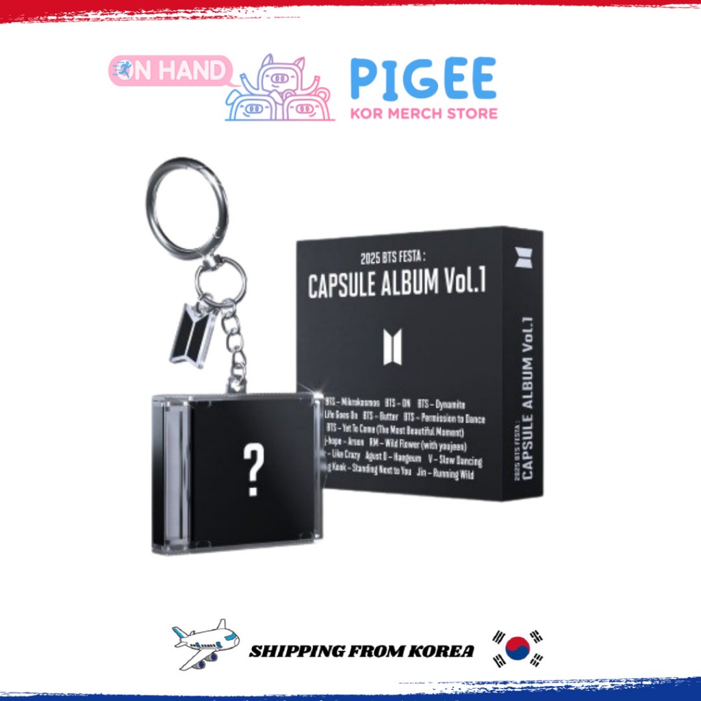 BTS - [ 2025 FESTA : CAPSULE ALBUM Vol.1 ] | Shopee Brasil