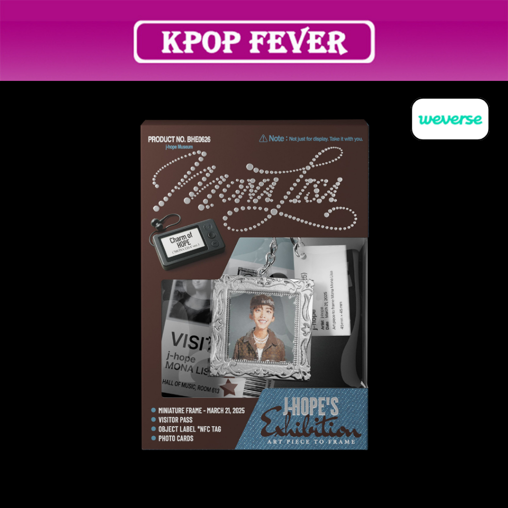 BTS j-hope [Charm of HOPE] MONA LISA ver / NFC Album | Shopee Brasil